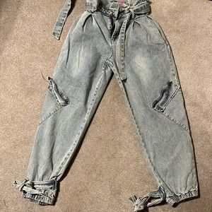 Paper bag Cargo Jeans